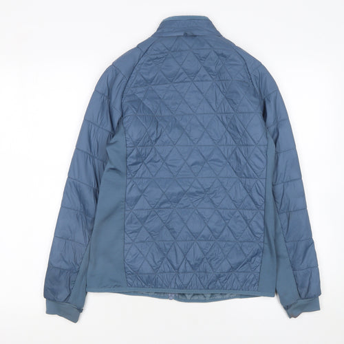 Quechua Girls Blue 12-13 Years Lightweight Quilted Activewear Jacket