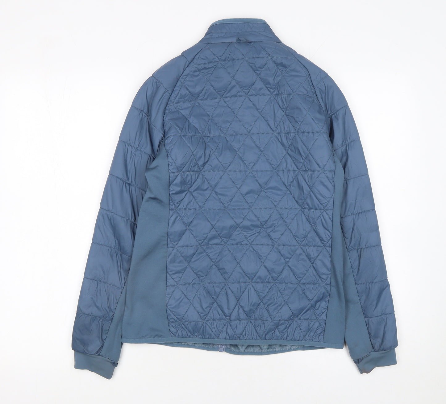 Quechua Girls Blue 12-13 Years Lightweight Quilted Activewear Jacket