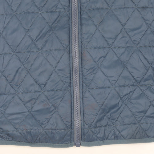 Quechua Girls Blue 12-13 Years Lightweight Quilted Activewear Jacket