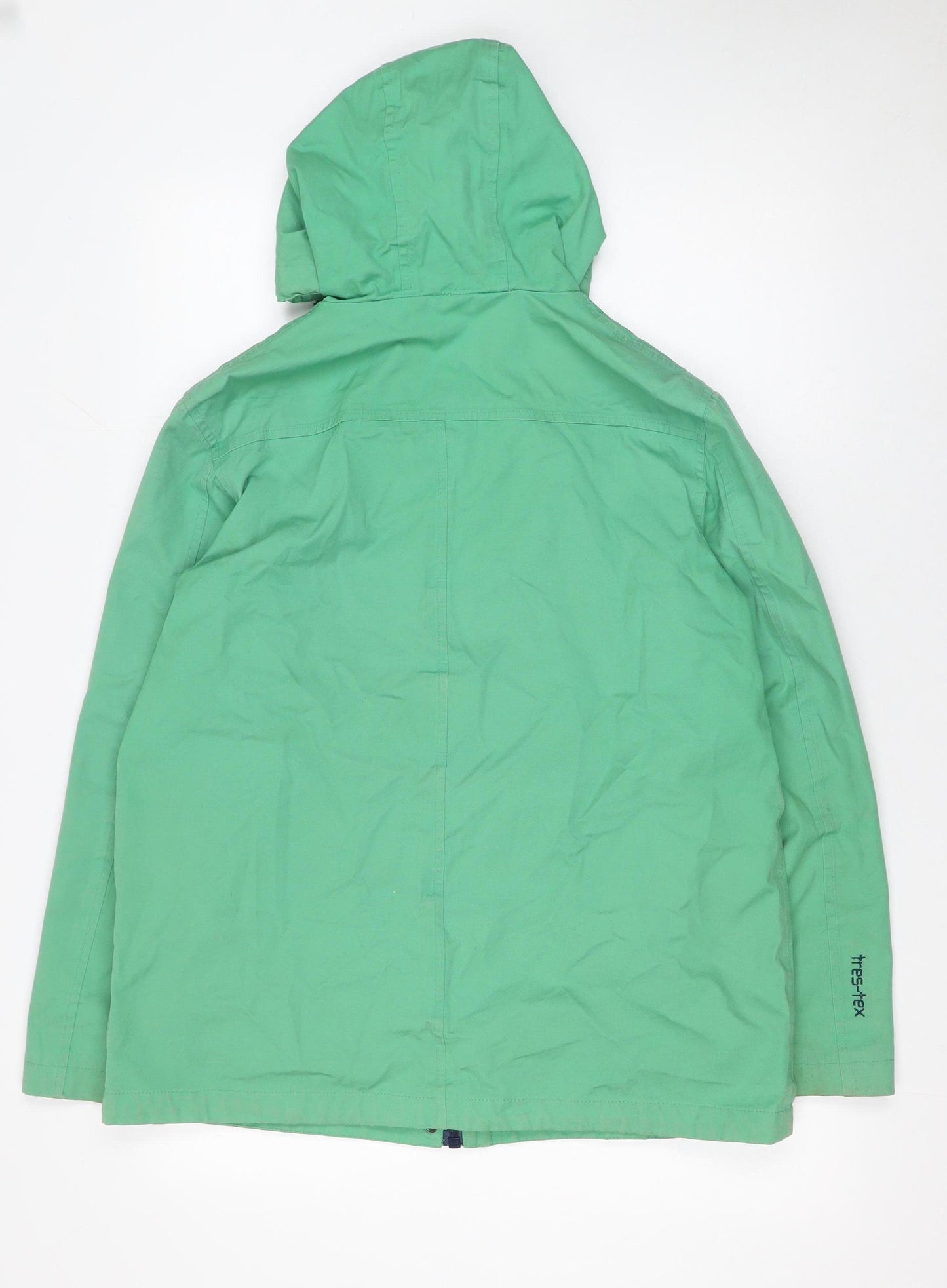 Trespass Women's Green Waterproof Hooded Parka Jacket Size 12