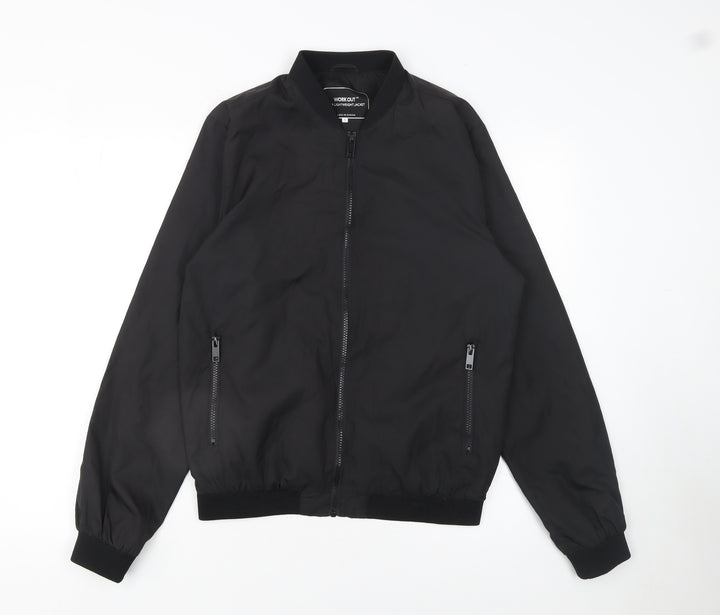 Cedar Wood State Men's Black S Lightweight Activewear Jacket