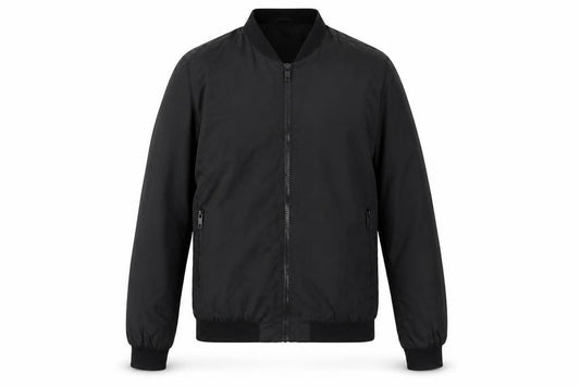 Front view of Cedarwood State Men's Black S Lightweight Activewear Jacket