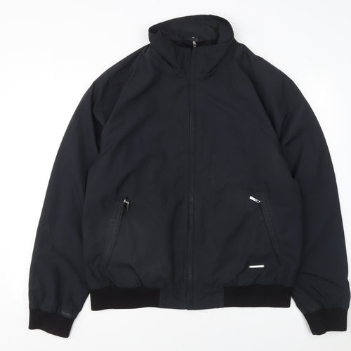 Porsche Design Men's Black L Windproof Driving Jacket