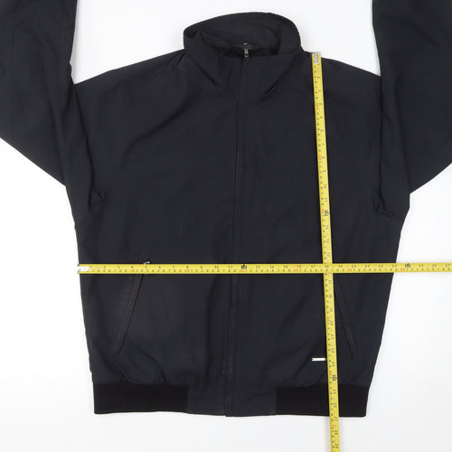 Porsche Design Men's Black L Windproof Driving Jacket