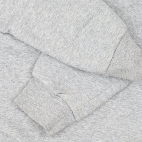 Adidas Womens Grey Crew Neck Sweatshirt XS Classic Logo Pullover