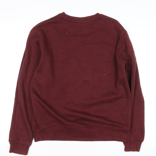 LFTMAN Men's Red London Graphic Crew Neck Sweatshirt Size S