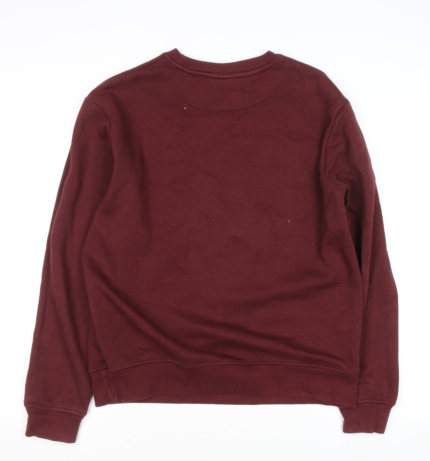 LFTMAN Men's Red London Graphic Crew Neck Sweatshirt Size S