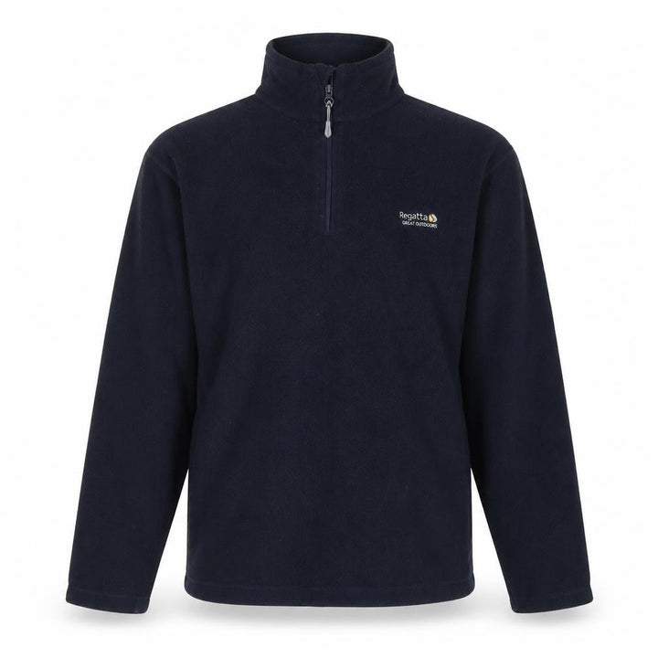 Regatta Men Blue Fleece 1/4 Zip Pullover Sweatshirt Size S