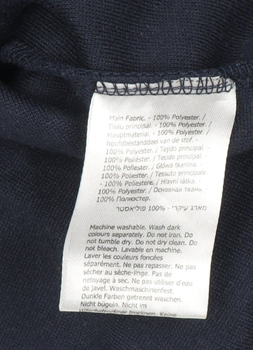 Regatta Men Blue Fleece 1/4 Zip Pullover Sweatshirt Size S