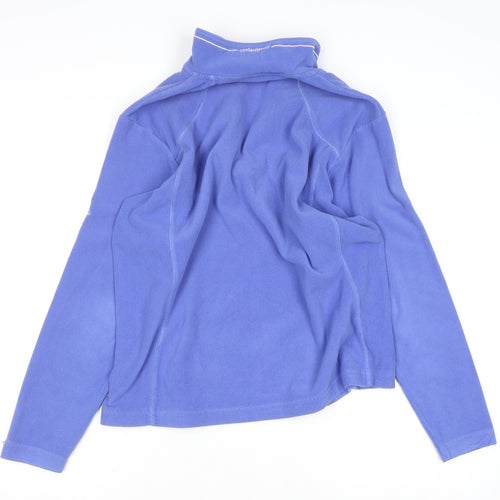Craghoppers Women’s Blue Fleece 1/4 Zip Pullover Sweatshirt UK 12