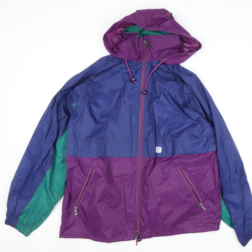 K-Way Women's Multicoloured M Retro Windbreaker Jacket