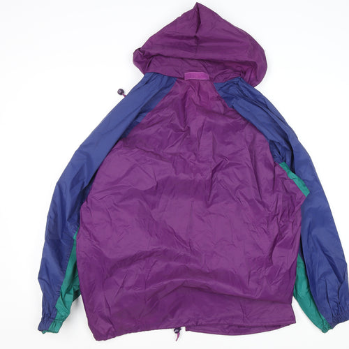 K-Way Women's Multicoloured M Retro Windbreaker Jacket