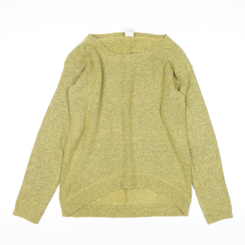 Vero Moda Women’s Green Crew Neck Long Sleeve Knit Jumper Size M