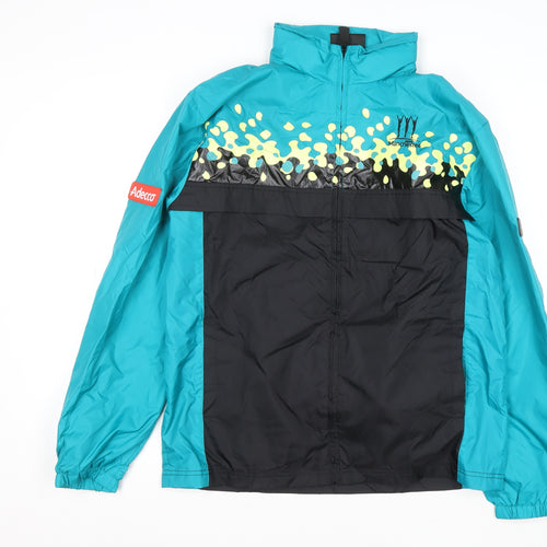George Men’s Blue Windbreaker Jacket S Manchester 2002 Commonwealth Games