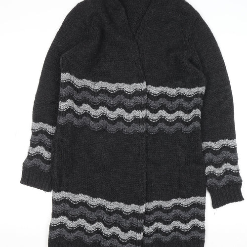 Marks and Spencer Women's Charcoal Grey Knit Cardigan M