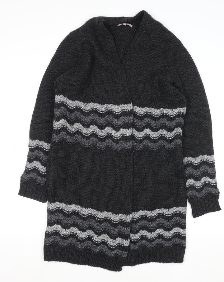 Marks and Spencer Women's Charcoal Grey Knit Cardigan M