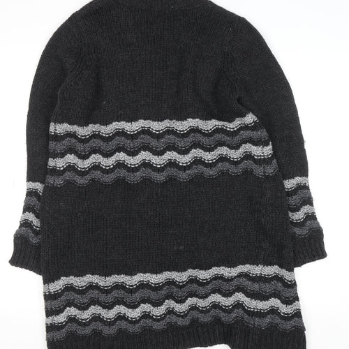 Marks and Spencer Women's Charcoal Grey Knit Cardigan M