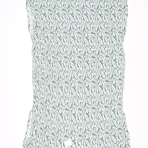 Marks and Spencer Women’s Green Floral Shift Dress XL Viscose