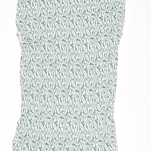 Marks and Spencer Women’s Green Floral Shift Dress XL Viscose