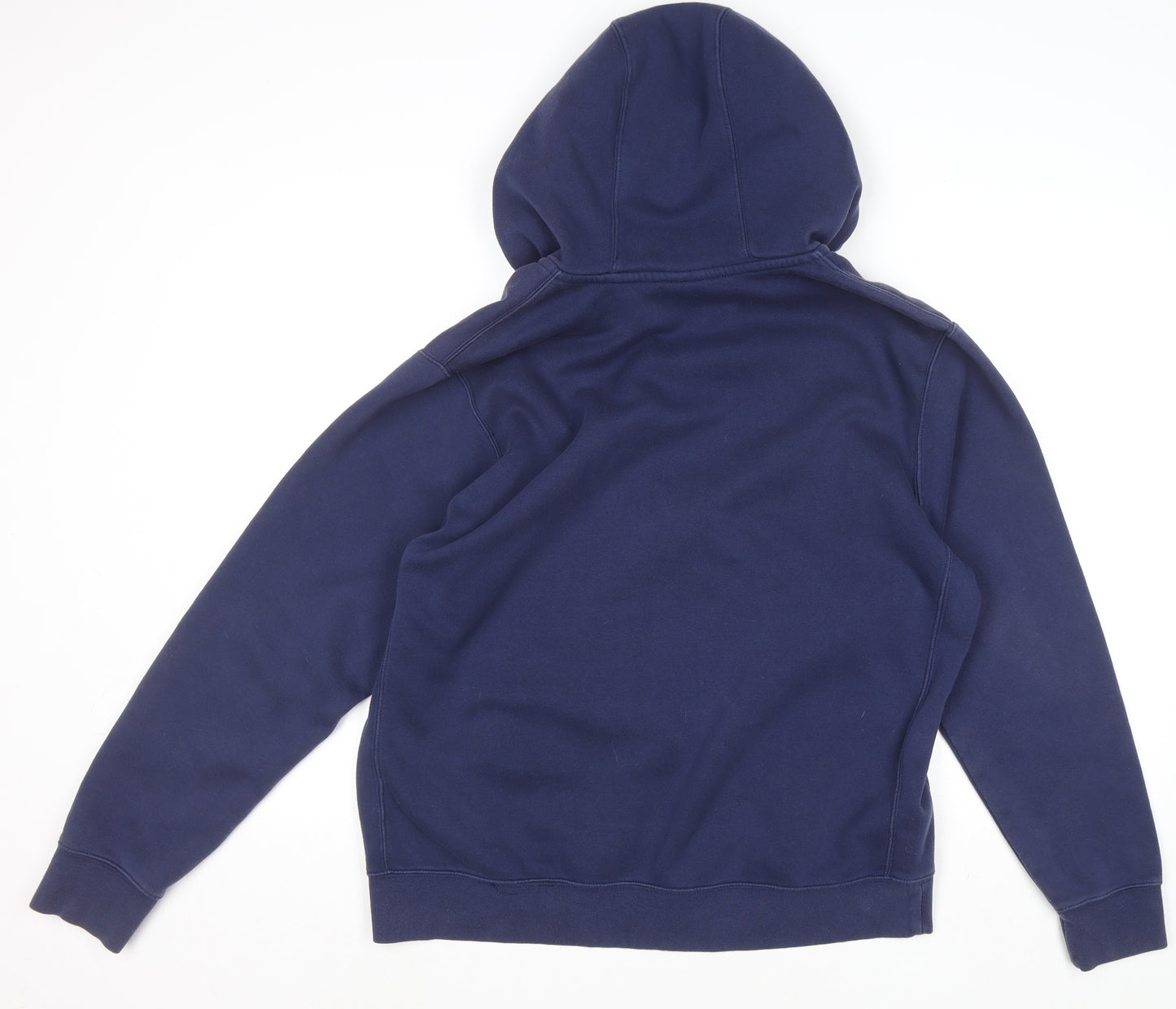Nike Men's Blue Full Zip Hoodie Size L Sports Fleece Jacket