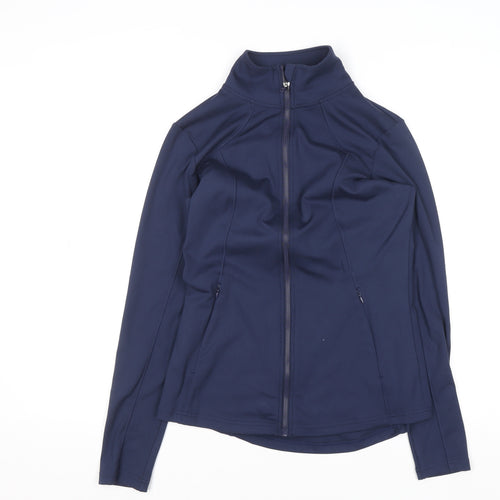 Dunnes Stores Women Blue Size 10 Track Jacket Full Zip Softshell