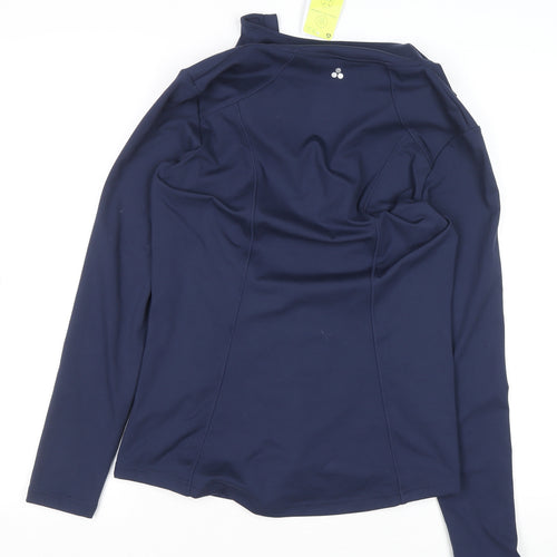 Dunnes Stores Women Blue Size 10 Track Jacket Full Zip Softshell
