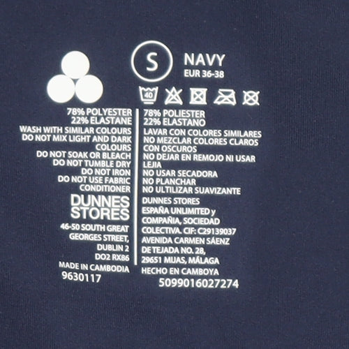 Dunnes Stores Women Blue Size 10 Track Jacket Full Zip Softshell