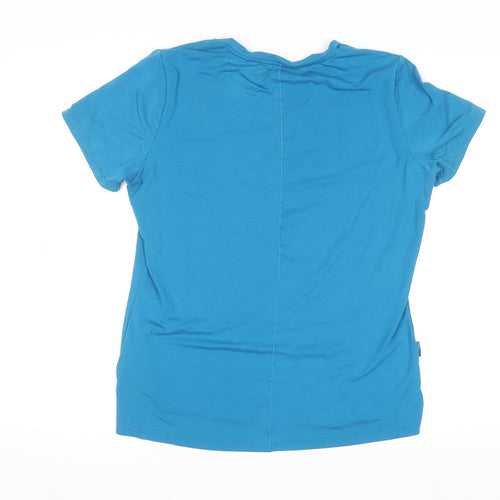 Diesel Men's Blue Studio Icon Slim Fit Logo T-Shirt M