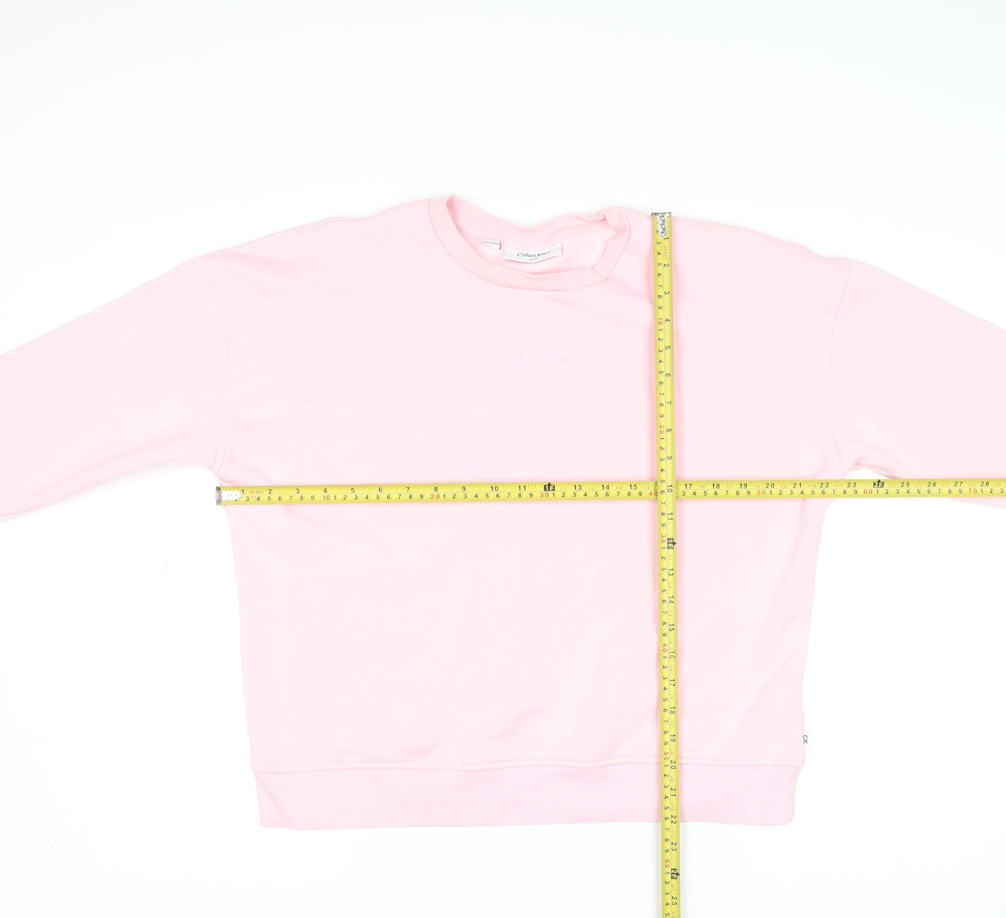 Calvin Klein Golf Women's Pink Crew Neck Pullover Sweatshirt M