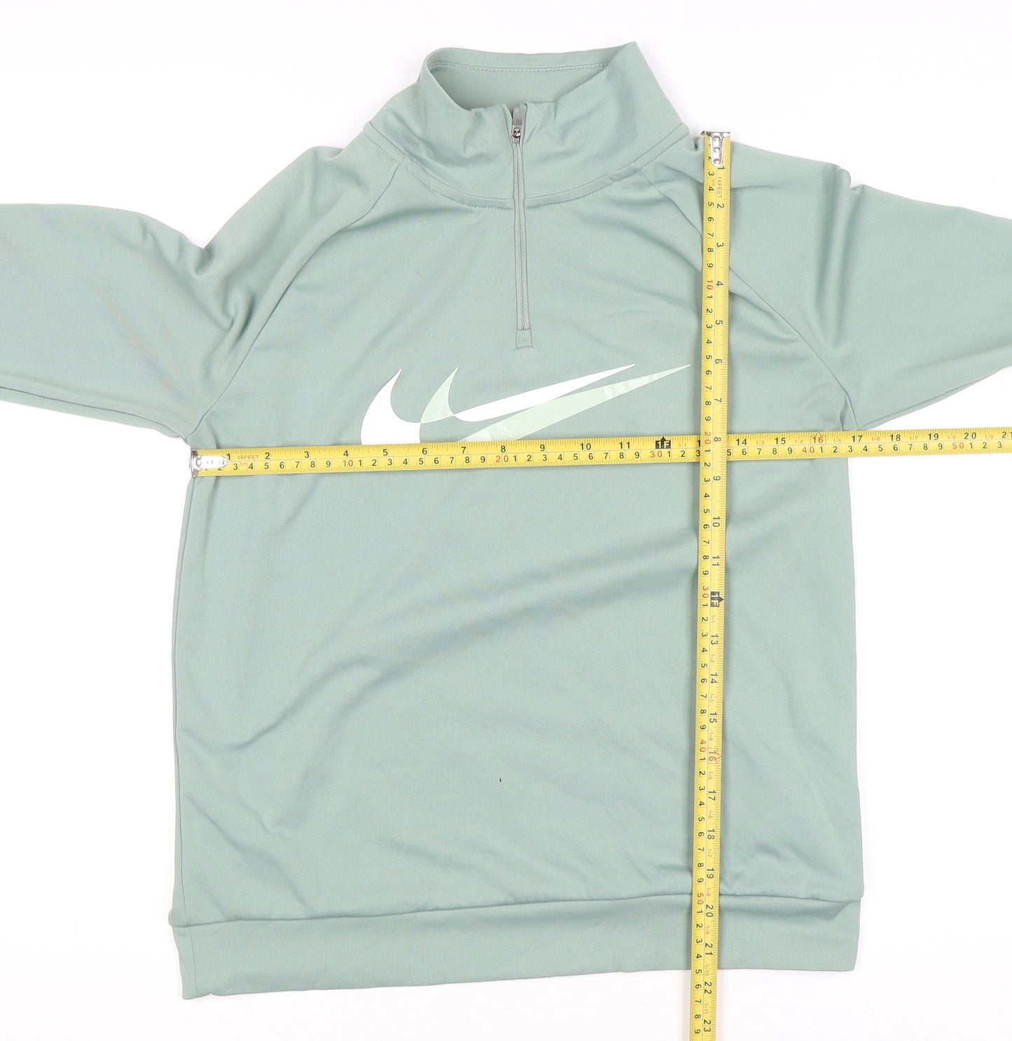 Nike Women's Green Dri-FIT 1/4 Zip Track Jacket XS