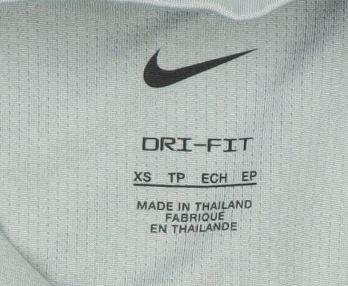 Nike Women's Green Dri-FIT 1/4 Zip Track Jacket XS