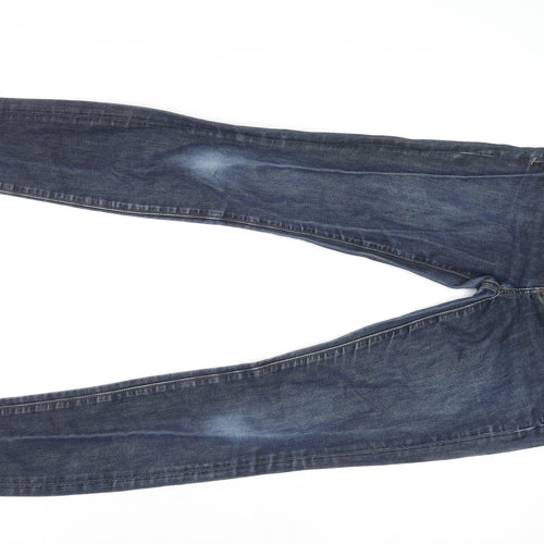 Tommy Hilfiger Women Blue Skinny Jeans Size 2R Denim Stretch