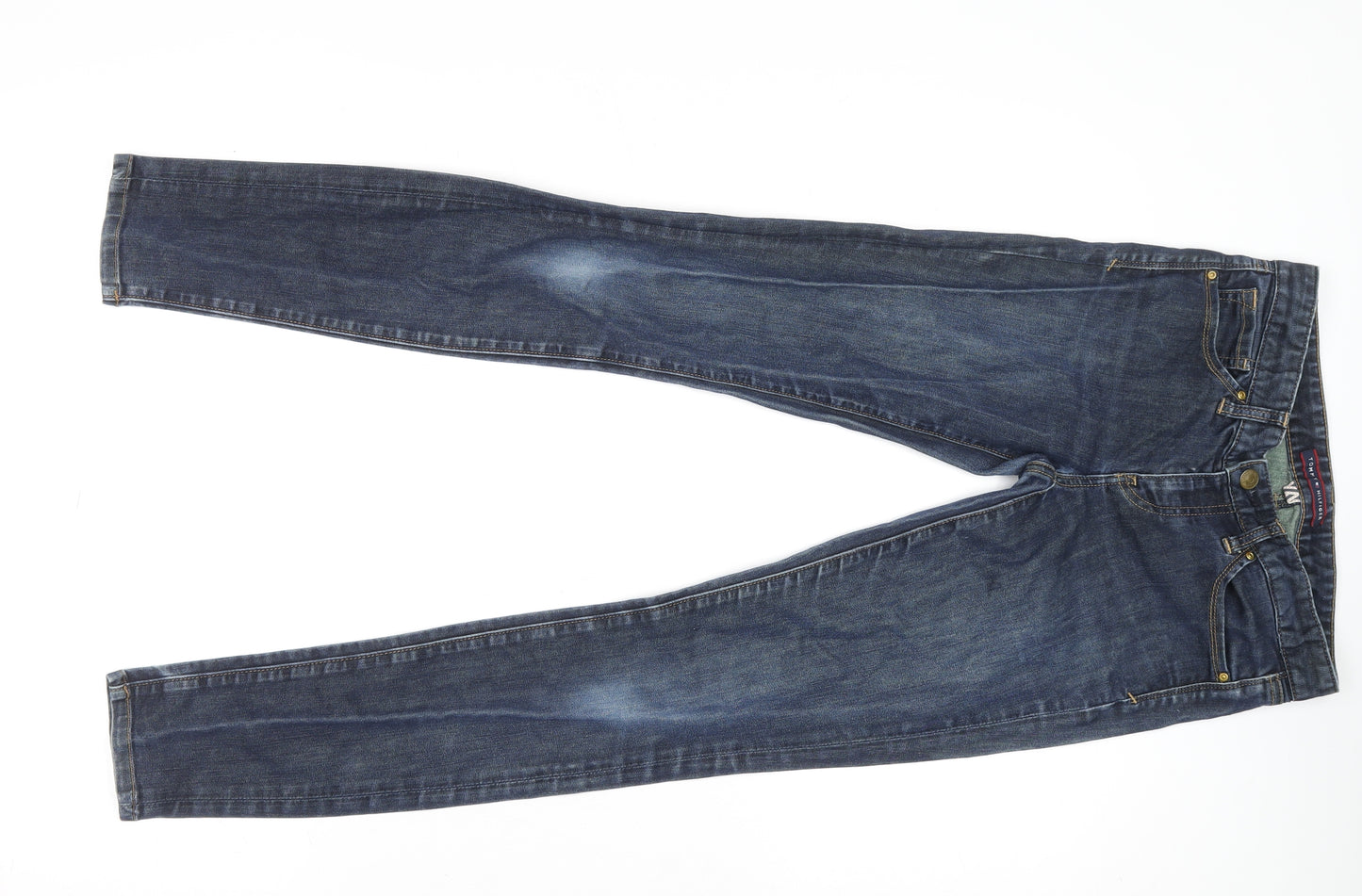 Tommy Hilfiger Women Blue Skinny Jeans Size 2R Denim Stretch