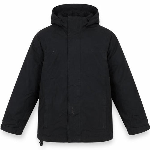 Trespass Boys Black Waterproof Hooded Parka Jacket 11-12 Years