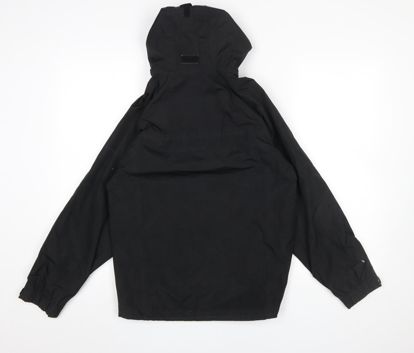 Trespass Boys Black Waterproof Hooded Parka Jacket 11-12 Years