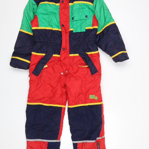 LEGO Boys Multicoloured 8 Years Ski Snowsuit Winter Nylon Padded Outerwear