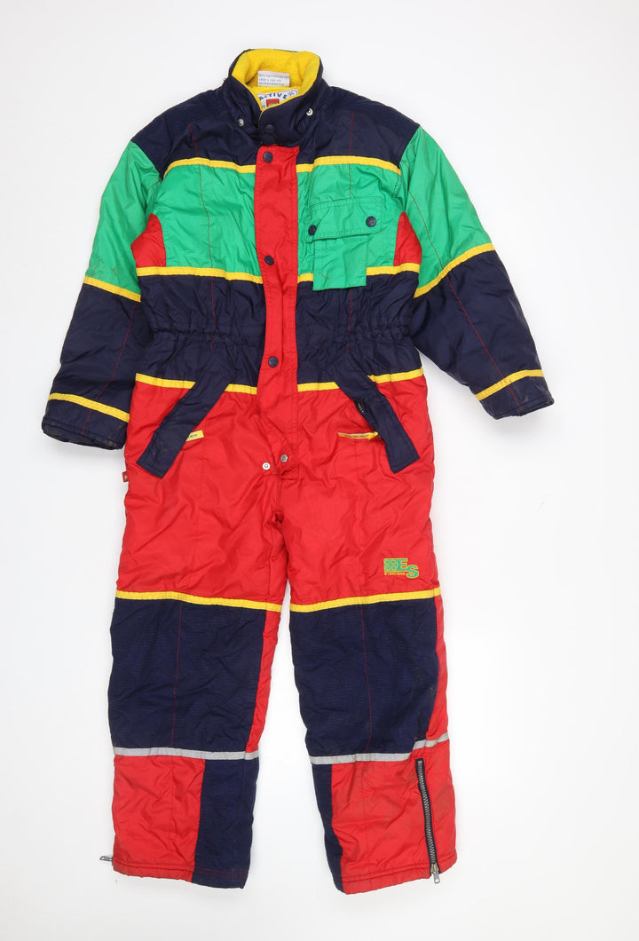 LEGO Boys Multicoloured 8 Years Ski Snowsuit Winter Nylon Padded Outerwear