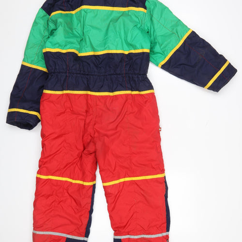 LEGO Boys Multicoloured 8 Years Ski Snowsuit Winter Nylon Padded Outerwear