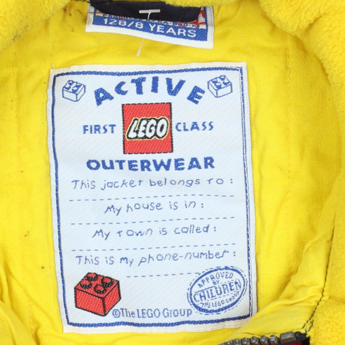 LEGO Boys Multicoloured 8 Years Ski Snowsuit Winter Nylon Padded Outerwear