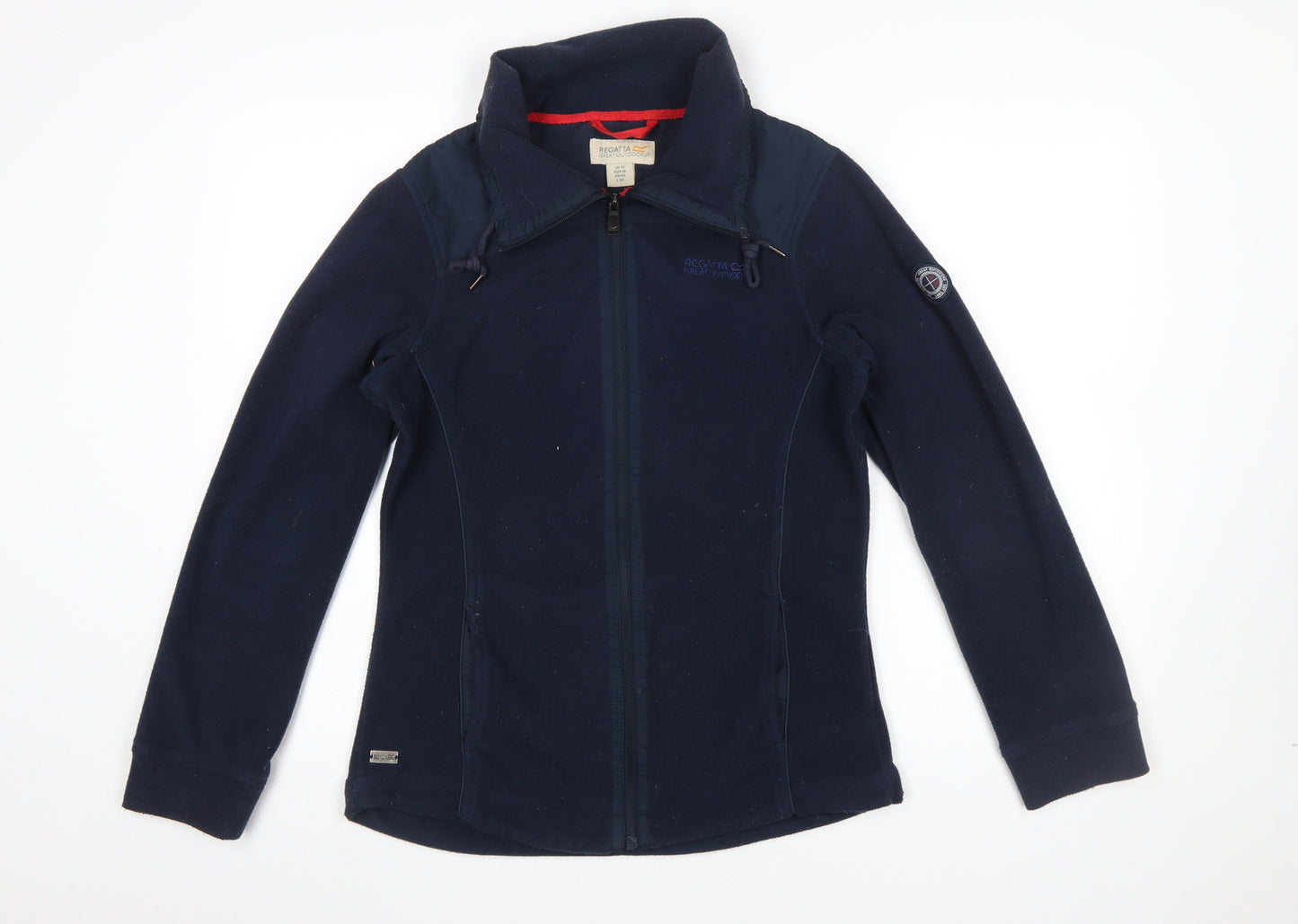 Regatta Women Blue Fleece Full Zip Outdoor Jacket UK 12