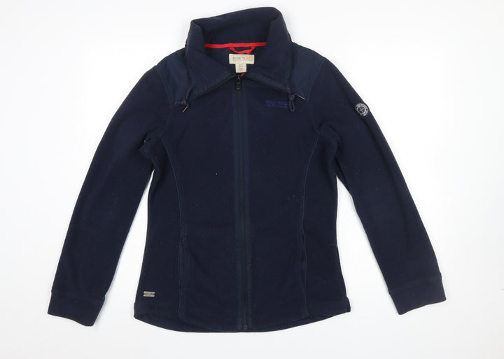 Regatta Women Blue Fleece Full Zip Outdoor Jacket UK 12