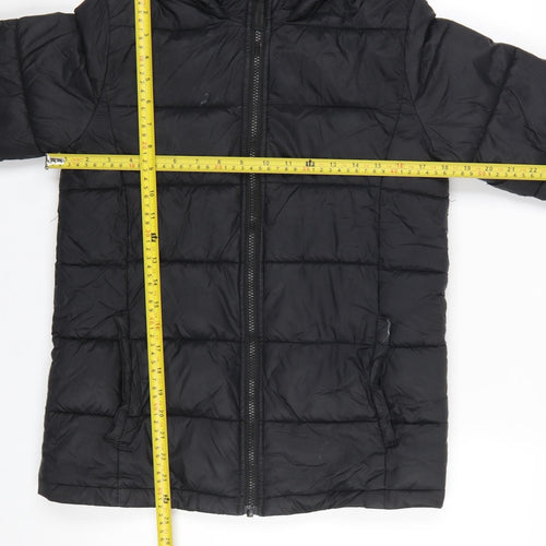 Berghaus Boys Black 13 Years Hooded Puffer Jacket Winter Coat