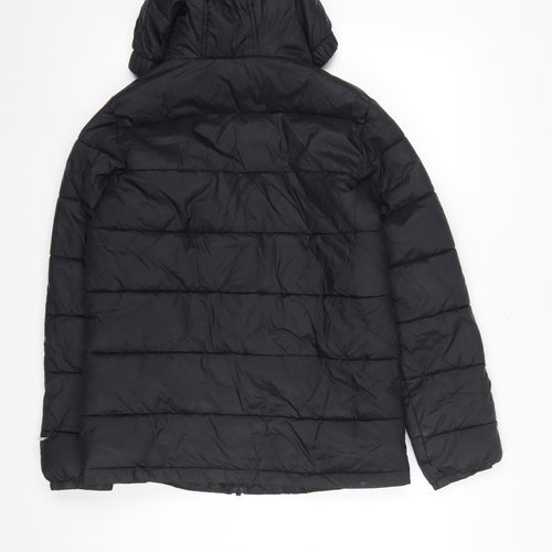 Berghaus Boys Black 13 Years Hooded Puffer Jacket Winter Coat