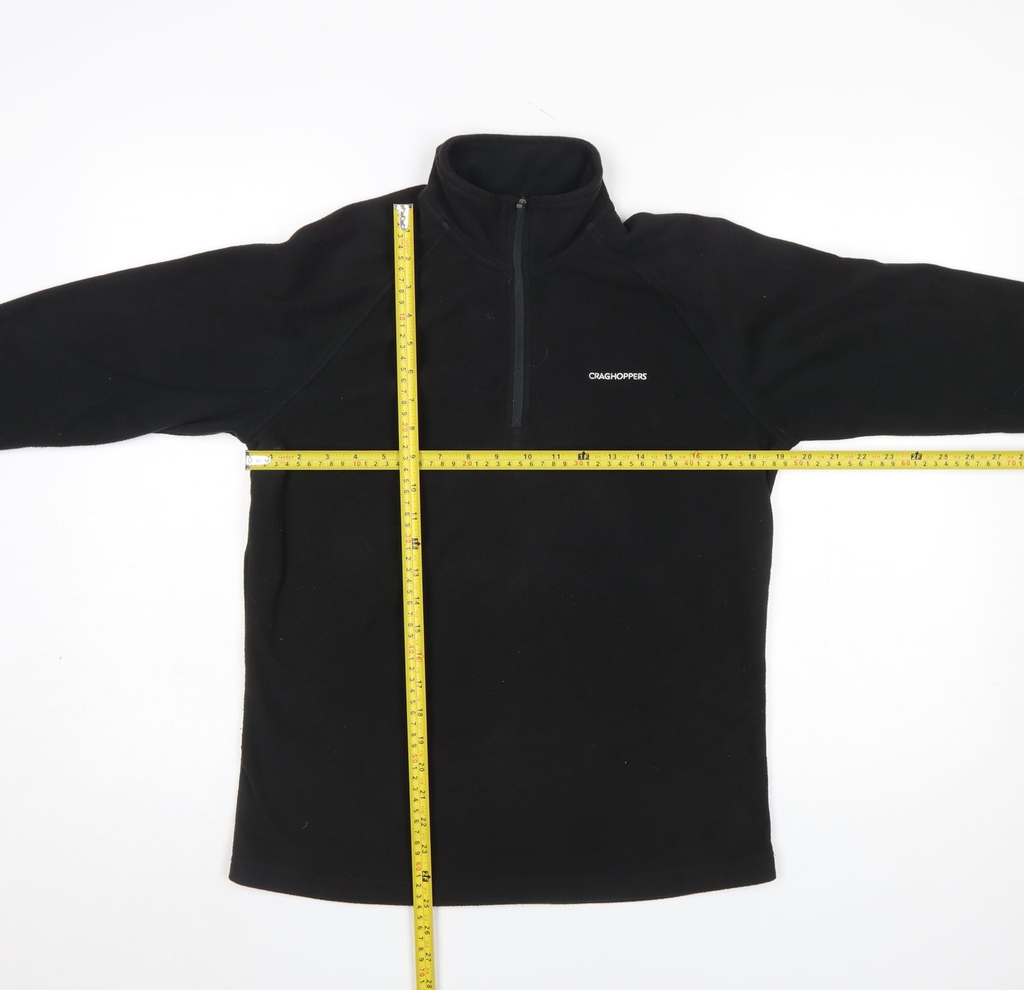 Craghoppers Womens Black Fleece 1/2 Zip Pullover Sweatshirt UK 12