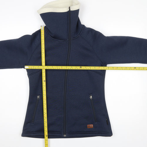 Jack Wolfskin Women's Blue Soft Shell Fleece Jacket Size 10