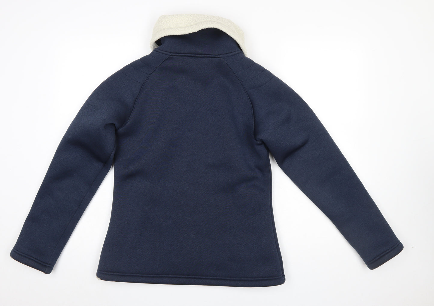 Jack Wolfskin Women's Blue Soft Shell Fleece Jacket Size 10