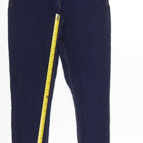 Denim Co Womens Blue Skinny Jeans Size 8 Slim Fit Mid Rise