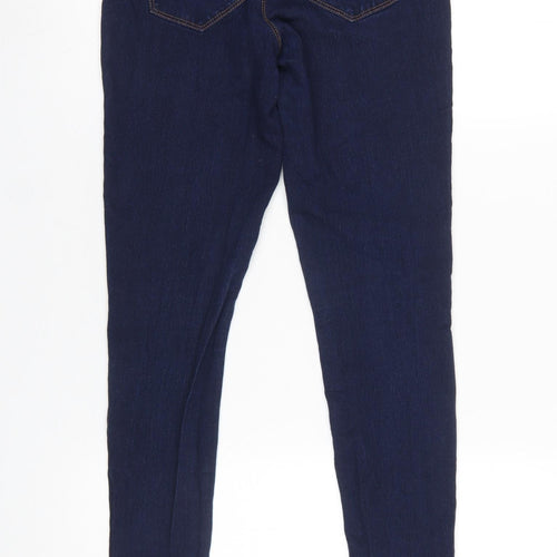 Denim Co Womens Blue Skinny Jeans Size 8 Slim Fit Mid Rise