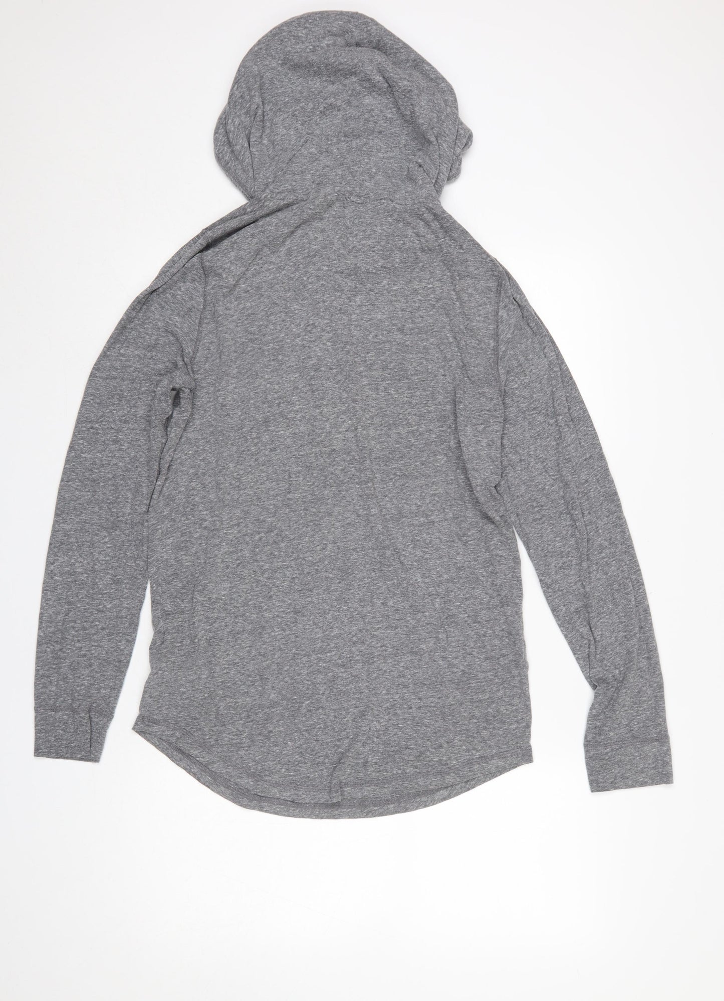 Hollister Men’s Grey Pullover Hoodie Medium Regular Fit