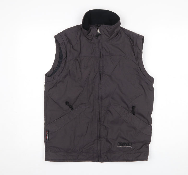 Animal Men's Grey Technical Softshell Bodywarmer Waistcoat S
